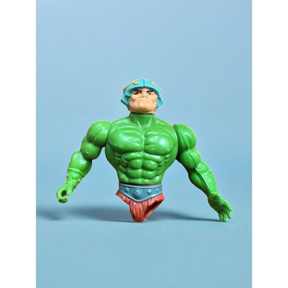 Vintage 80s MOTU Man At Arms Replacement Upper Figure Mattel Masters of Universe - Picture 1 of 5